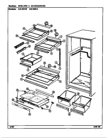 Shelves & accessories