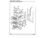 Magic Chef RC224PDK/DS32A shelves & accessories (rc224pda/ds33a) (rc224pdk/ds34a) (rc224pdv/ds32a) diagram