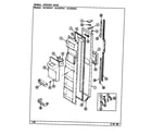 Magic Chef RC224PDK/DS32A freezer door (rc224pda/ds33a) (rc224pda/ds32a) (rc224pda/ds34a) (rc224pdk/ds32a) (rc224pdk/ds33a) diagram