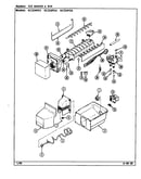 Ice maker & bin (rc224pda/ds33a) (rc224pdk/ds34a) (rc224pdv/ds32a)