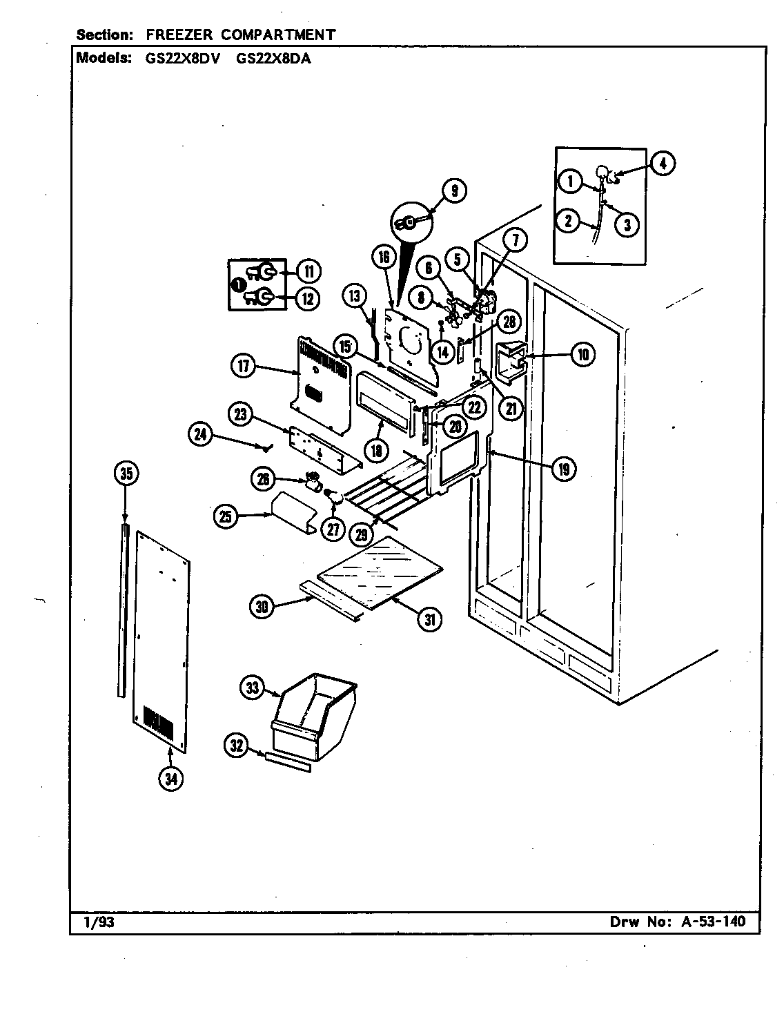 Freezer compartment