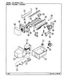 Ice maker & bin