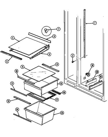 Shelves & accessories