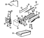 Maytag GS20X83V/DP07A optional ice maker kit diagram