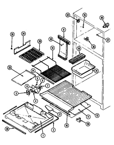 Freezer compartment