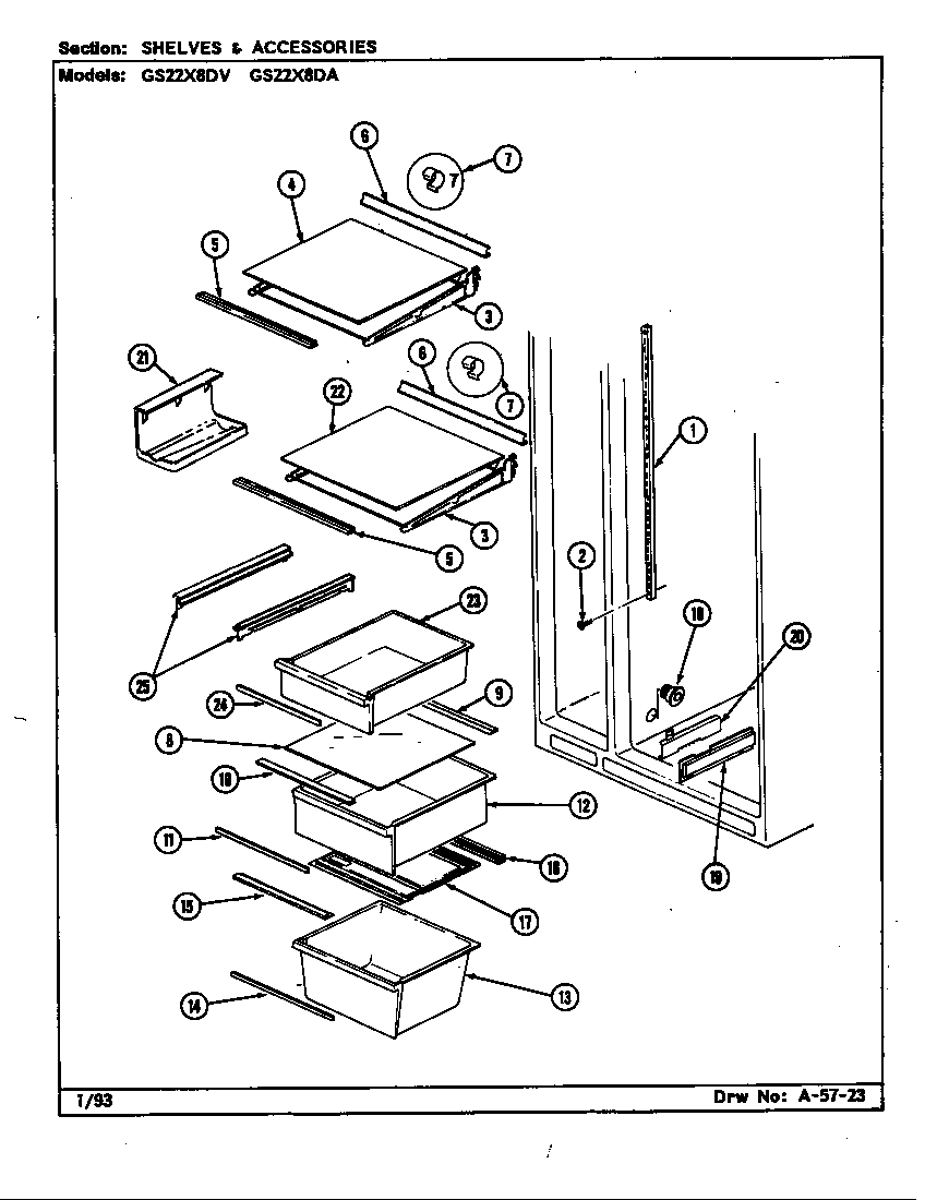 SHELVES & ACCESSORIES