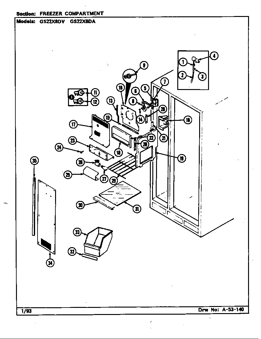 Freezer compartment