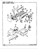 Ice maker & bin