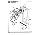 Magic Chef RB170PW/DG25A fresh food compartment (rb170pa/dg28a) (rb170pw/dg25a) (rb170pw/dg25c) diagram