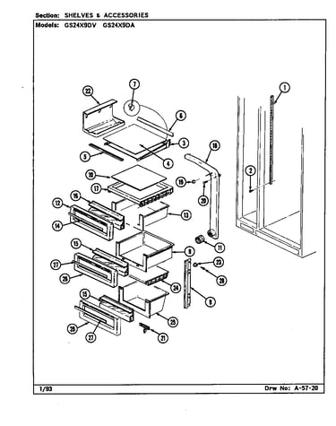 Shelves & accessories