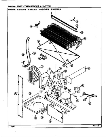 Unit compartment & system
