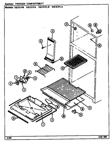 Freezer compartment