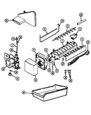 Optional ice maker kit