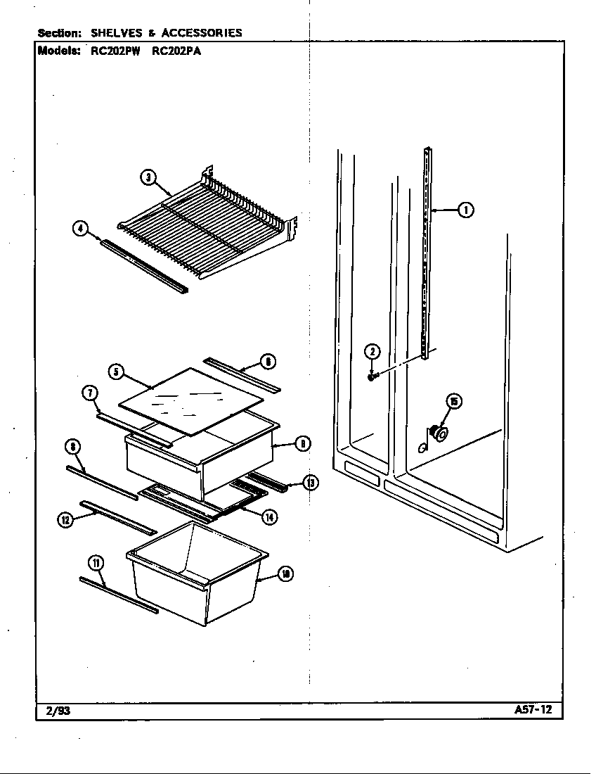 Shelves & accessories