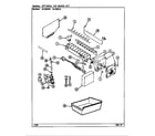 Magic Chef RC202PA/DS07A optional ice maker kit diagram