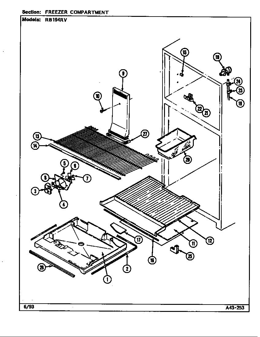 FREEZER COMPARTMENT