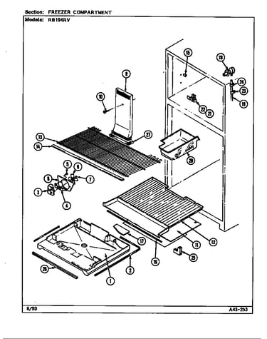 Freezer compartment