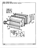 Freezer door (rb171pa/dg23a) (rb171pla/dg24a) (rb171plw/dg22a) (rb171pw/dg21a)