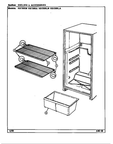 Shelves & accessories