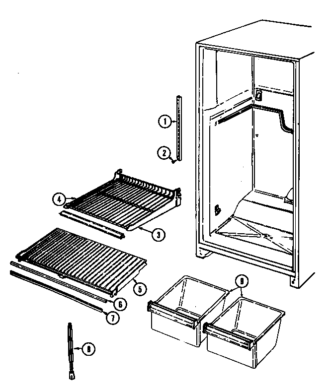 Shelves & accessories