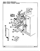 Freezer compartment (rc224rda/ds37a) (rc224rda/ds37b) (rc224rdk/ds35a) (rc224rdv/ds36a) (rc224rdv/ds36b)