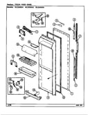 Fresh food door (rc224rda/ds37a) (rc224rda/ds37b) (rc224rda/ds35a) (rc224rda/ds36a) (rc224rda/ds36b)