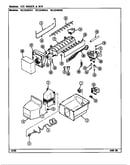 Ice maker & bin (rc224rda/ds37a) (rc224rda/ds37b) (rc224rdk/ds35a) (rc224rdv/ds36a) (rc224rdv/ds36b)