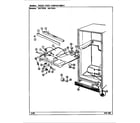 Magic Chef RB173PW/DG40A shelves & accessories diagram
