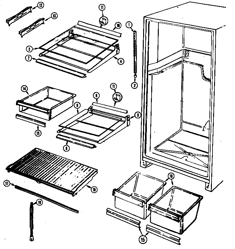 Shelves & accessories