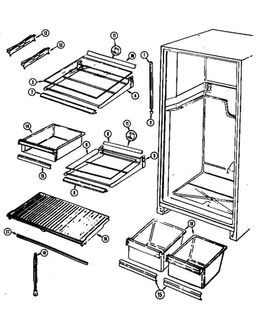Shelves & accessories