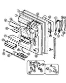 Fresh food door (rb234pda/dg98a) (rb234pdv/dg97a) (rb234plda/dg90a) (rb234pldv/dg89a)