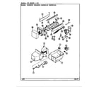 Magic Chef RB234PLDV/DG90A ice maker & bin (rb234pda/dg98a) (rb234pdv/dg97a) (rb234plda/dg90a) (rb234pldv/dg89a) diagram