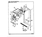 Magic Chef RB171PFA/DG29C shelves & accessories diagram