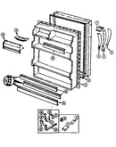 Fresh food door (gt19x7a/dc52a) (gt19x7a/dc58a) (gt19x7v/dc51a) (gt19x7v/dc57a)