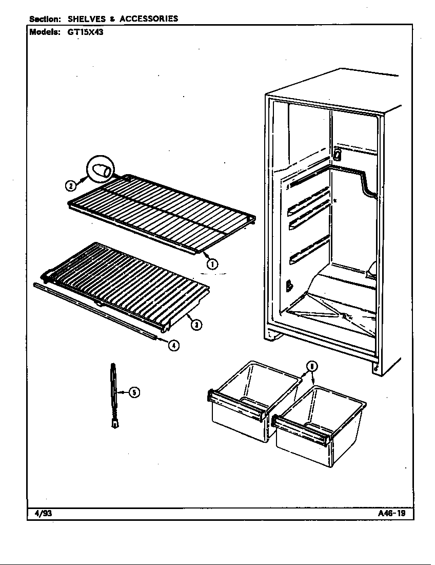 Shelves & accessories
