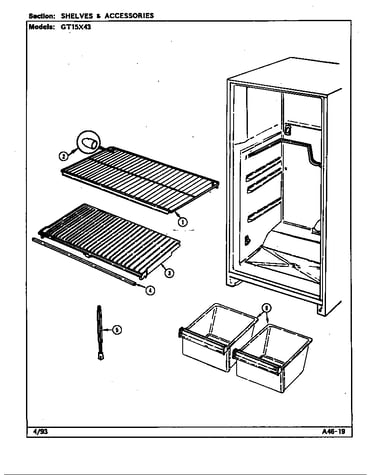Shelves & accessories