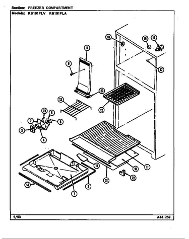 Freezer compartment