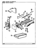Optional ice maker kit