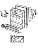 Fresh food door (rb172pa/dg33a) (rb172pa/dg33c) (rb172plw/dg32a) (rb172pa/dg31a) (rb172pa/dg31c)