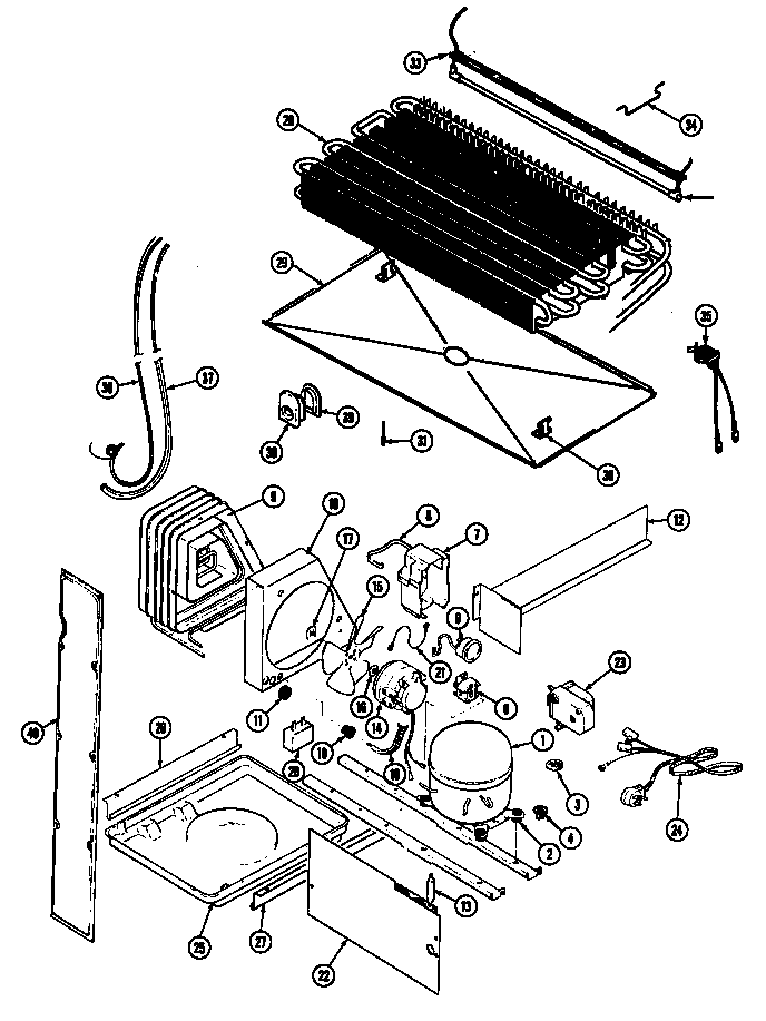 Unit compartment & system