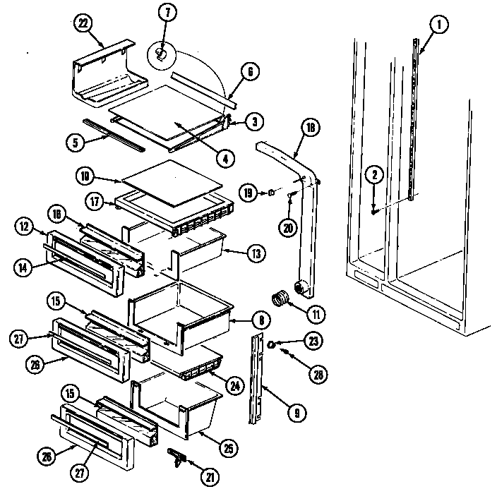 Shelves & accessories
