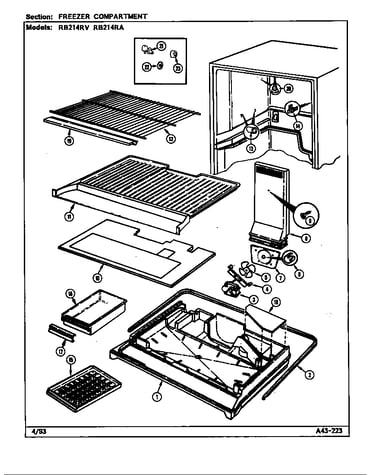 Freezer compartment