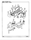 Ice maker & bin (gt18x8da/dc45a) (gt18x8dv/dc44a)
