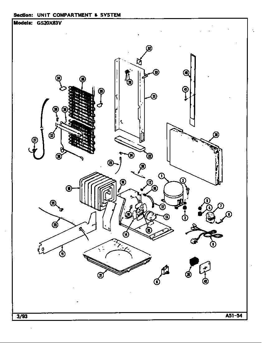 Unit compartment & system