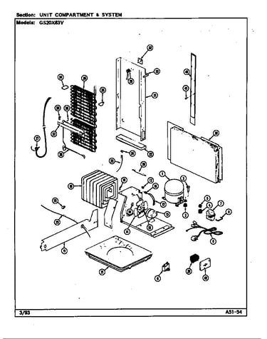 Unit compartment & system
