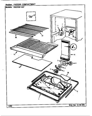 Freezer compartment