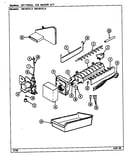 Optional ice maker kit