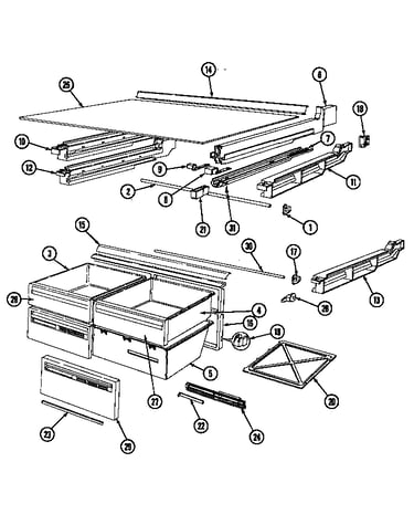 Chest of drawers