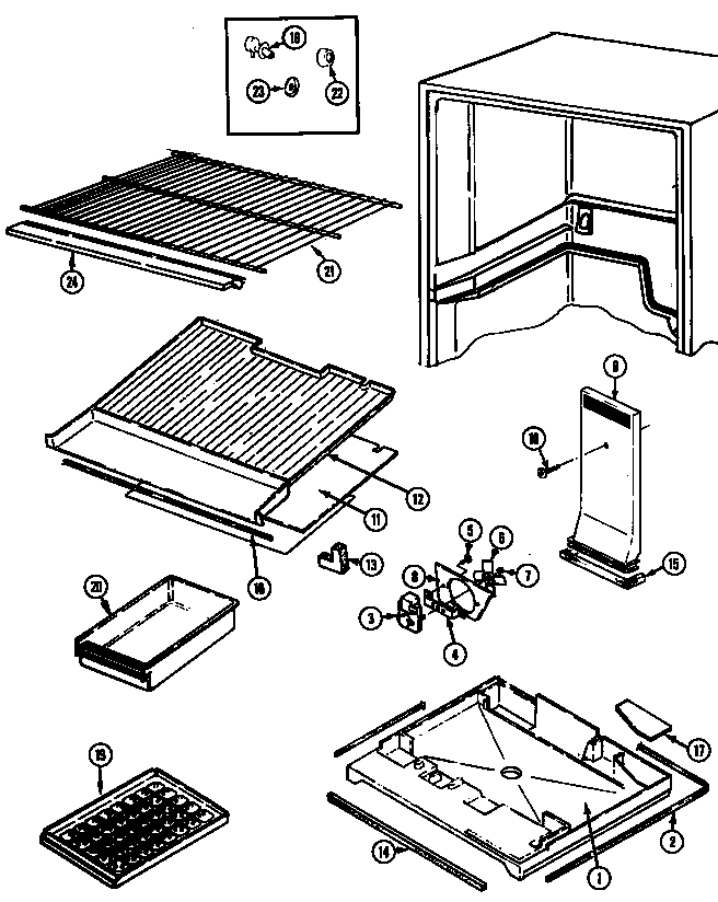 Freezer compartment