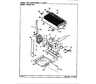 Magic Chef RB23KN-4AW/BG98C unit compartment & system (rb23ka-4aw/bg98c) diagram